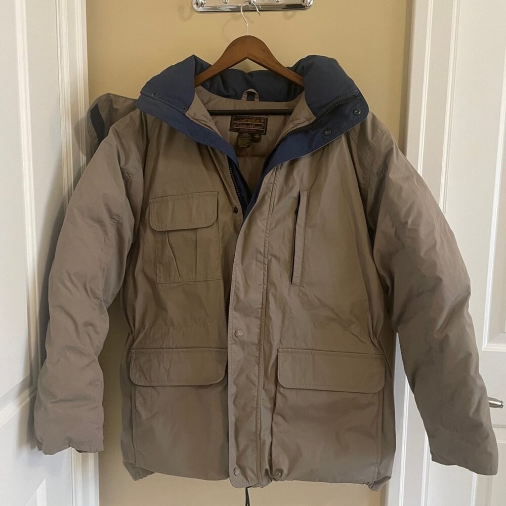 Vintage Eddie Bauer Goose Down Jacket Ridgeline Men/size L